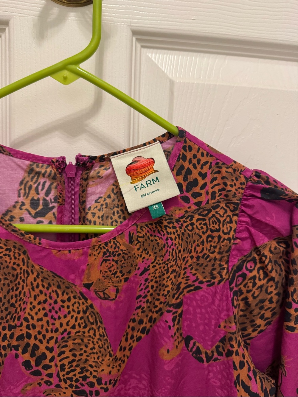 Farm Rio XS Leopard Dress - Picture 4 of 9
